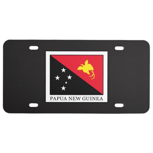 Papua New Guinea License Plate