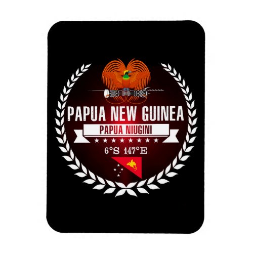 Papua New Guinea Magnet