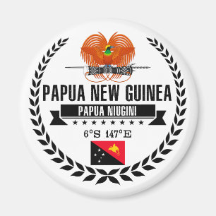 Papua New Guinea Magnet