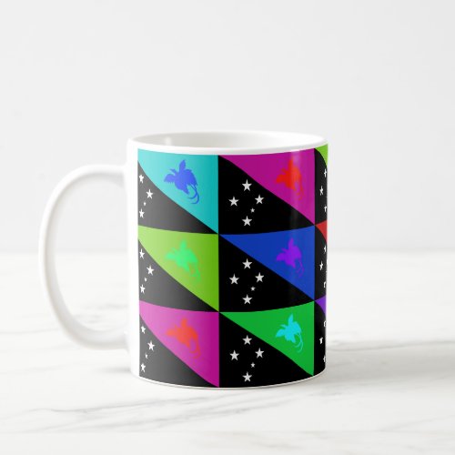 Papua New Guinea Multihue Flags Mug