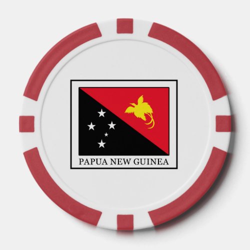 Papua New Guinea Poker Chips