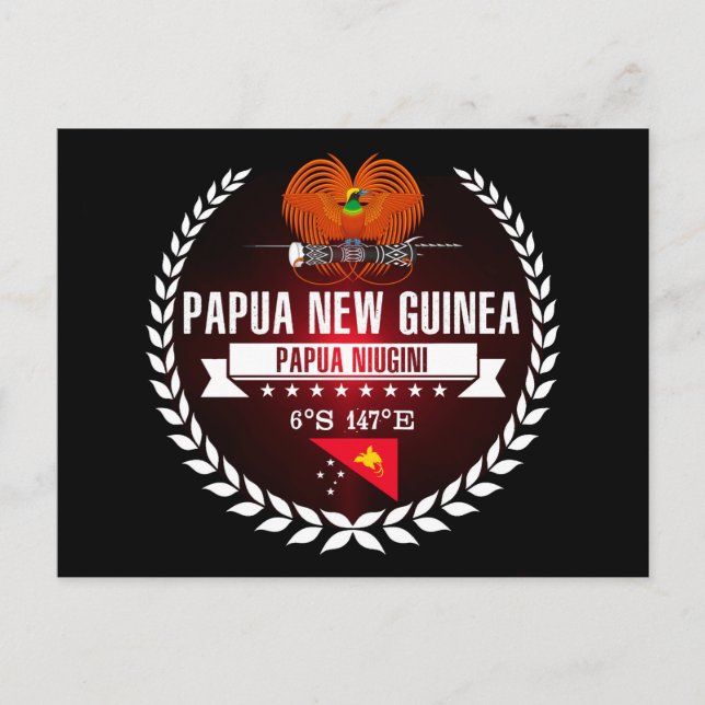 Papua New Guinea Postcard (Front)