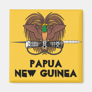 Papua New Guinea* Refrigerator Magnet
