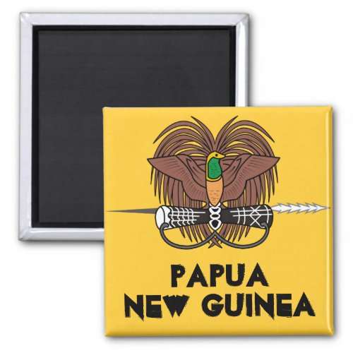 Papua New Guinea Refrigerator Magnet