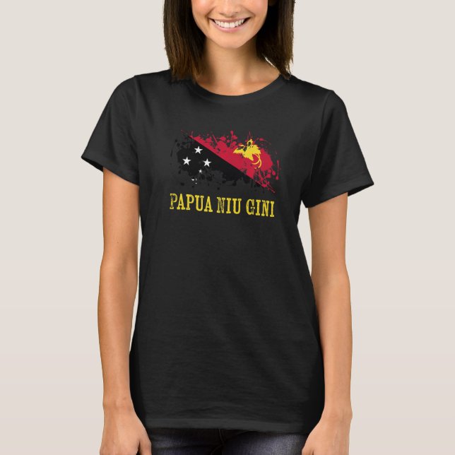 Papua New Guinian enthusiasts for Papua New Guinea T-Shirt (Front)