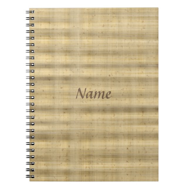 Papyrus Notebook (Front)