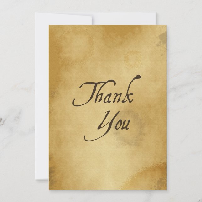 PAPYRUS PAPER THANK YOU HISTORIC EXPRESSIONS GRATI (Front)