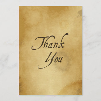 PAPYRUS PAPER THANK YOU HISTORIC EXPRESSIONS GRATI CARD