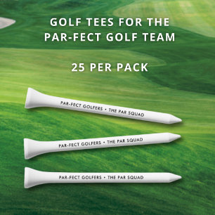 Par-fect Golfers Custom Golf Tournament Team Tees