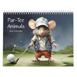 Par-Tee Animals A Year of Golfing Fun 2025 Calendar