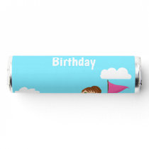 Par-Tee Chibi Girl Birthday Golf Party Breath Savers® Mints
