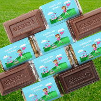 Par-Tee Chibi Girl Birthday Golf Party Hershey's Miniatures