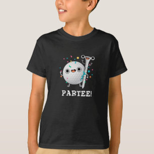 Par-Tee cute Golf Pun Dark BG T-Shirt