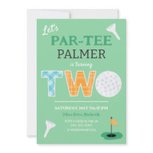 Par-tee Golf 2nd Birthday Golfing