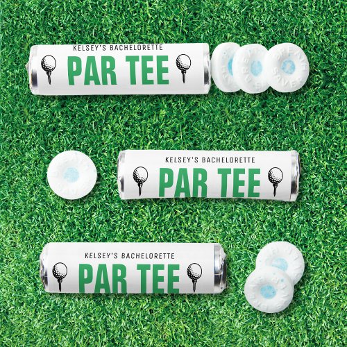 Par Tee Golf Bachelorette Party Breath Savers Mints