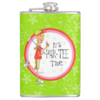 Par-tee golf flask