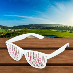 Par-Tee Golf Pun Fun Retro Sunglasses