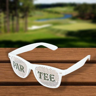 Par-Tee Golf Pun Fun Retro Sunglasses
