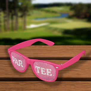 Par-Tee Golf Pun Fun Retro Sunglasses