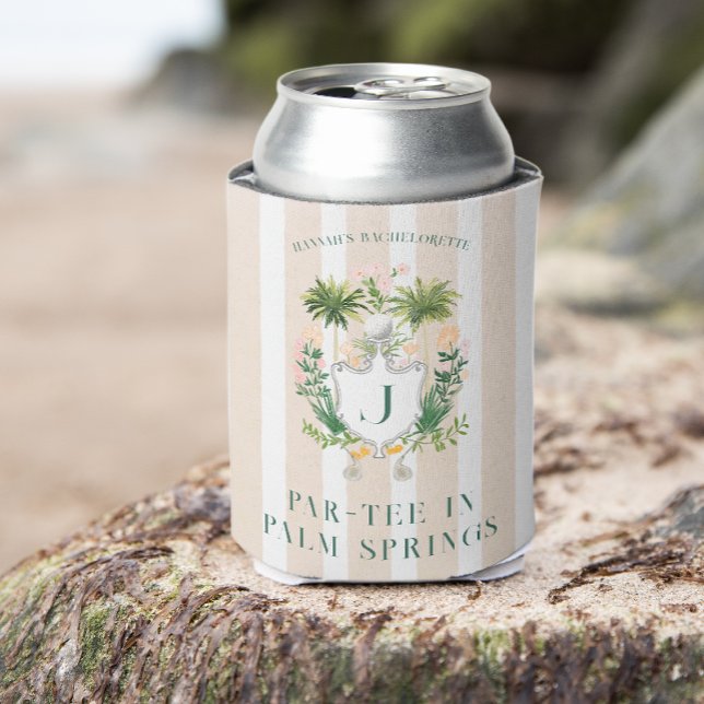 Par-Tee in Palm Springs | Golf Bachelorette Can Cooler (Creator Uploaded)