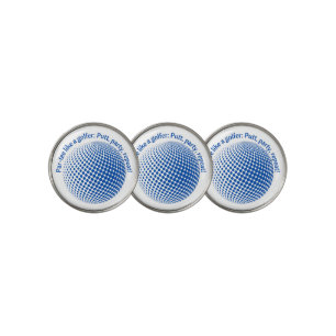 Par-tee like a golfer golf ball marker