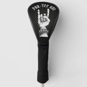 Par Tee On Horns Up Golf Head Cover