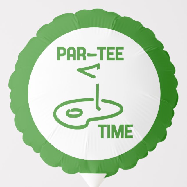 Par Tee Time Balloon (Front)