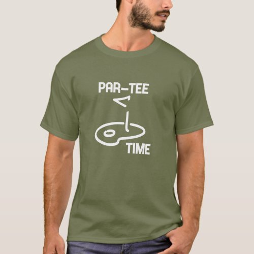 Par_Tee Time White   T_Shirt