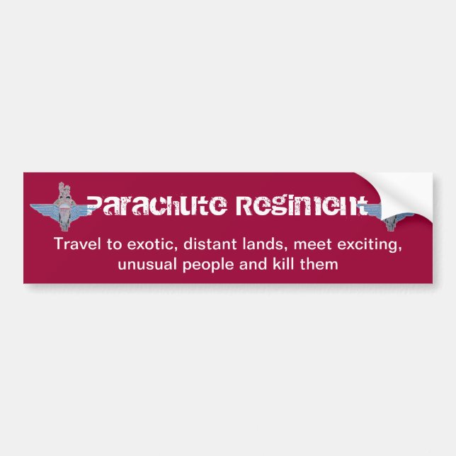 PARA-distant Bumper Sticker (Front)
