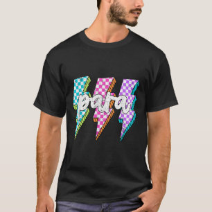 Para Squad Paraprofessional Teacher Lightning Bolt T-Shirt