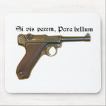 parabellum mouse pad<br><div class="desc">si vis pace, para bellum - if you want peace, prepare for war (latin)</div>