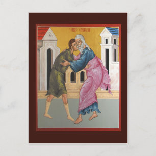 Parable of the Prodigal Son Prayer Card