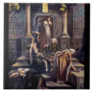 Parable of the Ten Virgins Ceramic Tile
