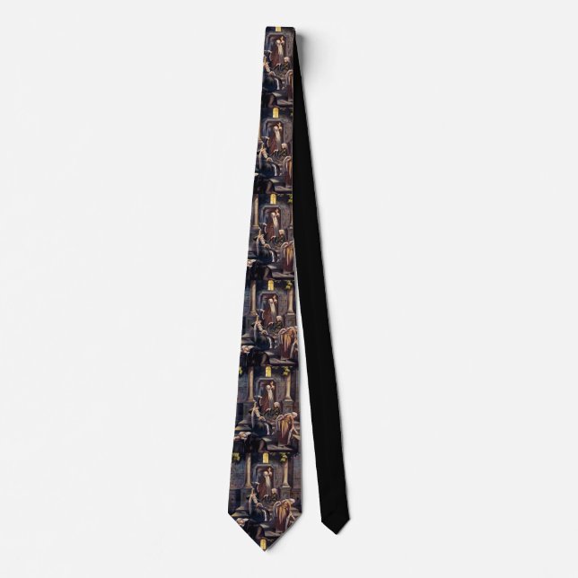 Parable of the Ten Virgins Neck Tie (Front)