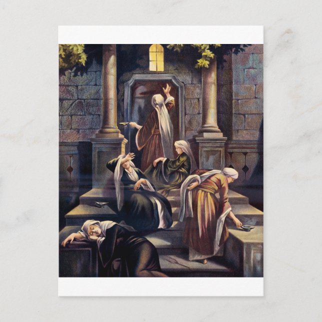 Parable of the Ten Virgins Postcard (Front)
