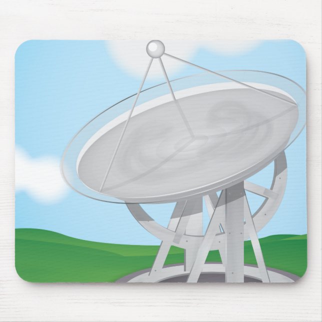 Parabolic Antenna Mouse Pad (Front)