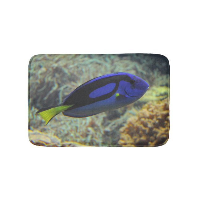 Paracanthurus hepatus bathroom mat (Front)
