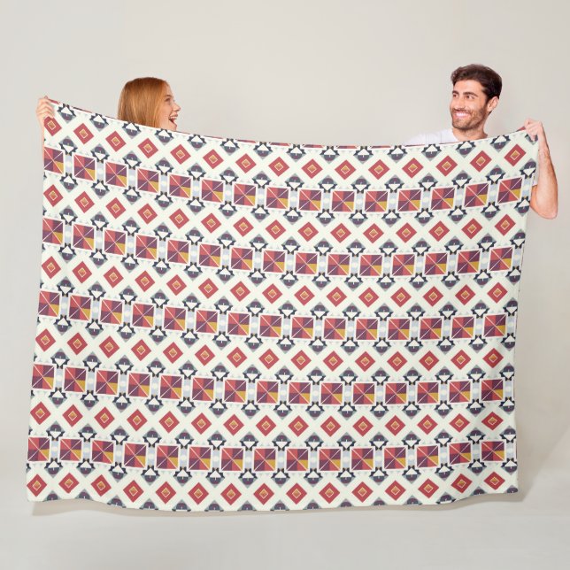 Paracas Frosted Fleece Blanket (In Situ)