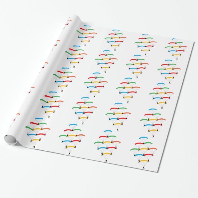 Parachute CRWrap Wrapping Paper (Unrolled)