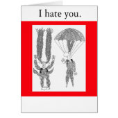 parachute, I hate you. (Front)