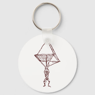 parachute keychain