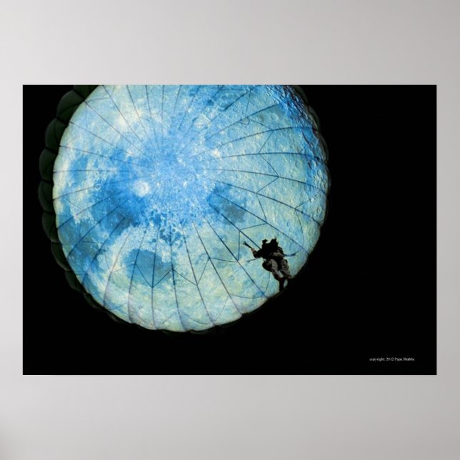 Parachute: Man in Moon Poster (Front)