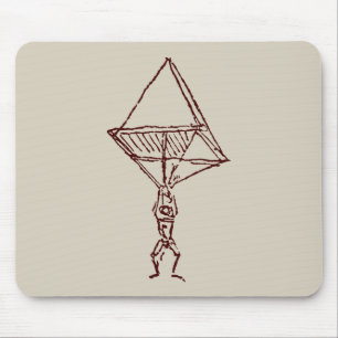 parachute mouse pad