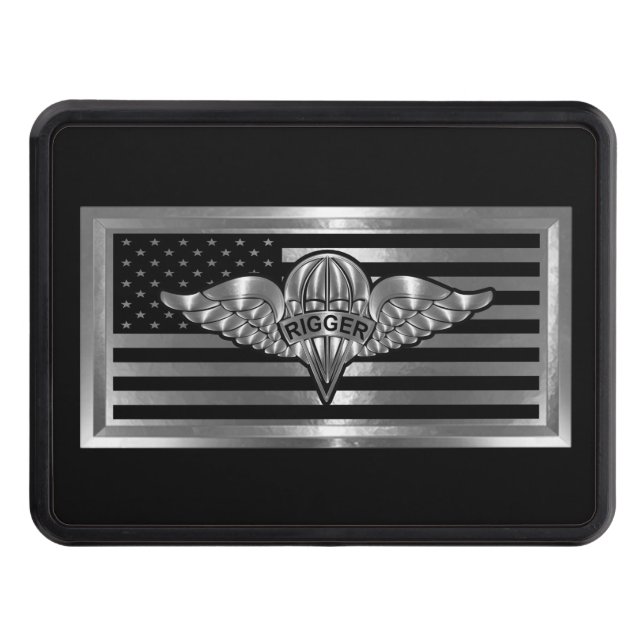 Parachute Rigger-Amazing Airborne Soldiers Hitch Cover (Front)