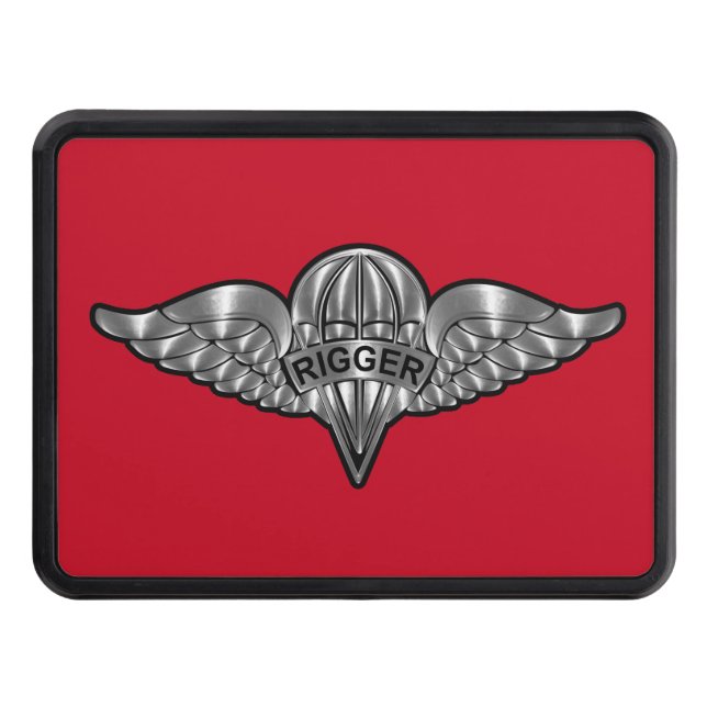 Parachute Rigger-Amazing Airborne Soldiers Hitch Cover (Front)