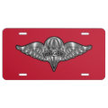 Parachute Rigger-Amazing Airborne Soldiers License Plate | Zazzle