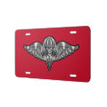 Parachute Rigger-Amazing Airborne Soldiers License Plate | Zazzle