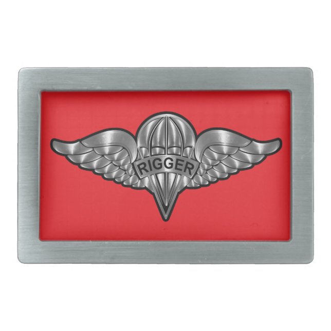 Parachute Rigger  Belt Buckle (Front)