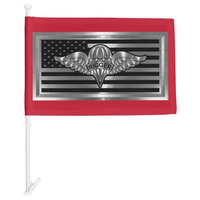 Parachute Rigger Car Flag (Front)