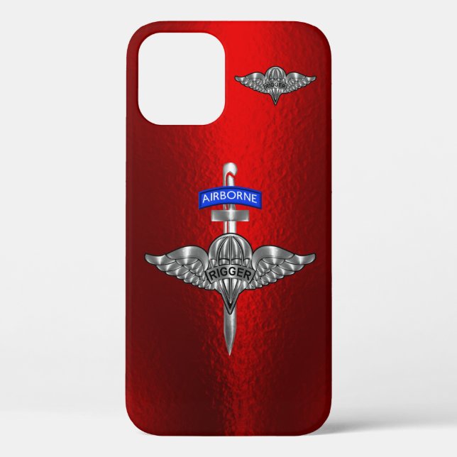 Parachute Rigger Customized Case-Mate iPhone Case (Back)